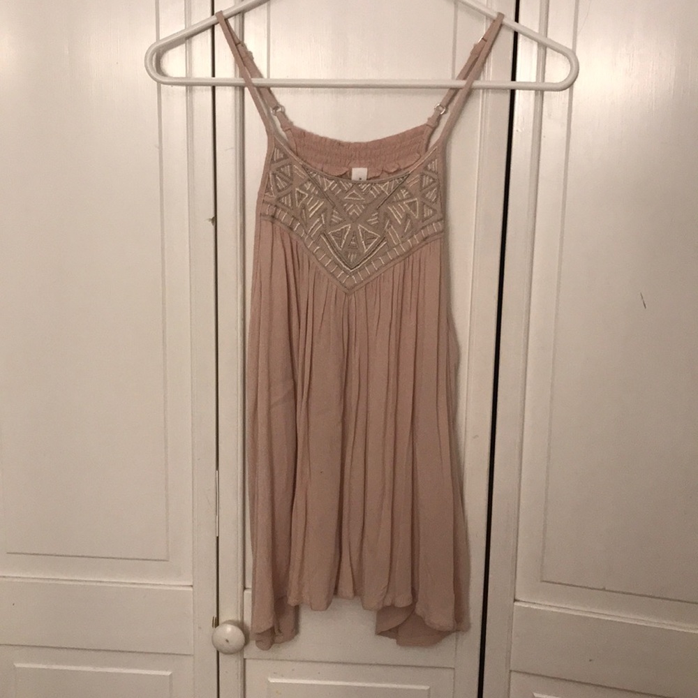 Aeropostale Triangle Pattern Tank Top